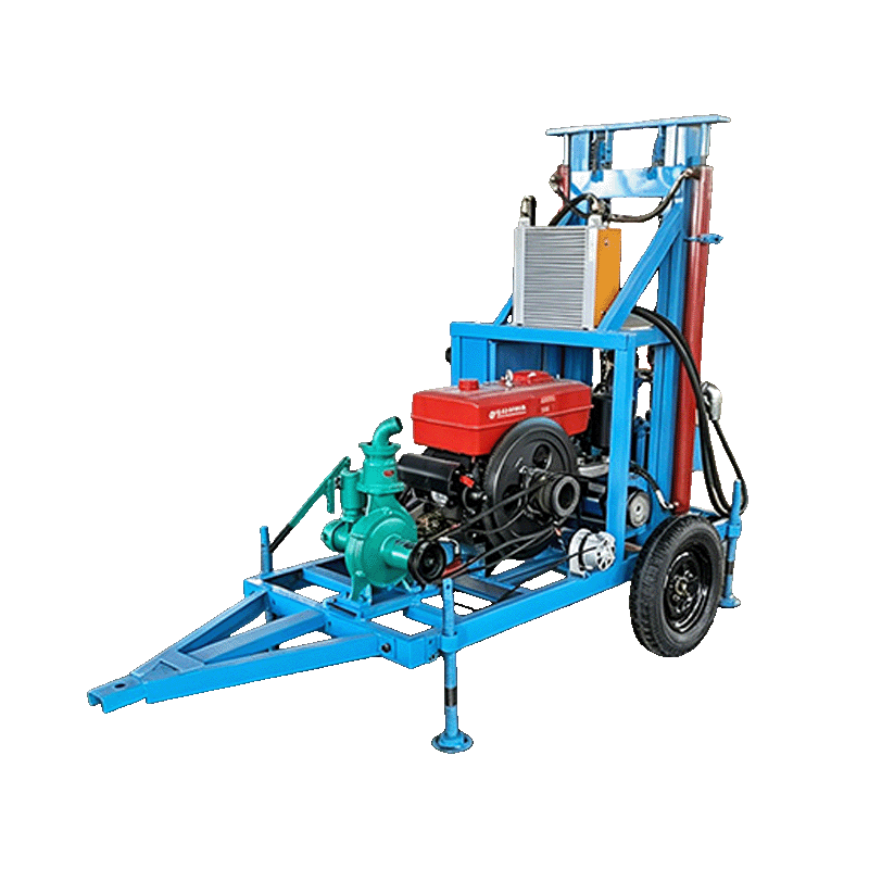 MKD-200 Wheeled Diesel Water Well Drilling Rig