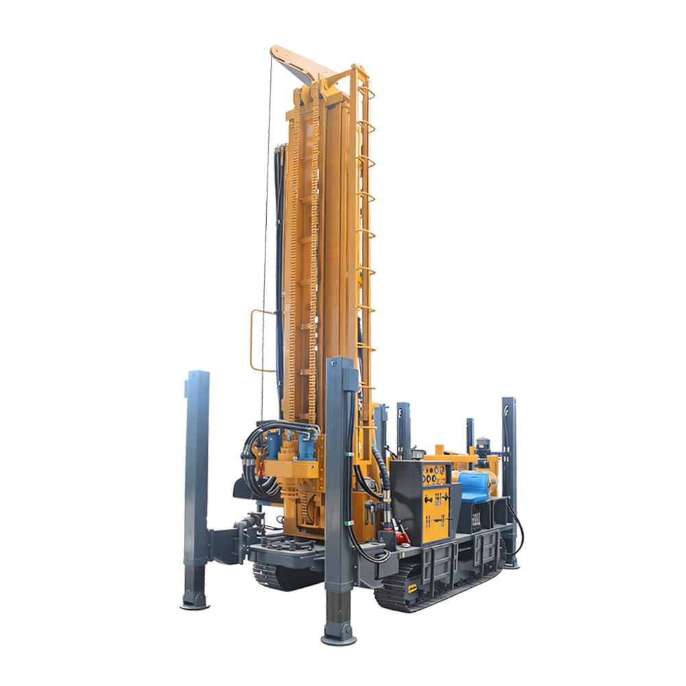 MKDQZ-500 Pneumatic Water Well Drilling Rig