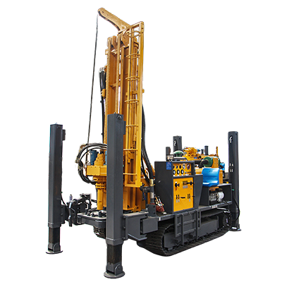 MKDQZ-300A Pneumatic Water Well Drilling Rig